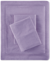 Intelligent Design 3-pc. Jersey-knit Twin Sheet Set Bedding In Purple