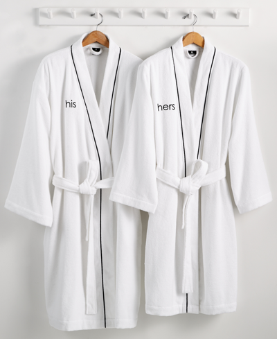 Macy's His Or Hers Robe, 100% Turkish Cotton, Created For