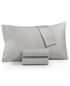 Charter Club Sleep Cool 400 Thread Count Hygrocotton Sheet Set, California King, Exclusively At Macy's In Penguin Grey