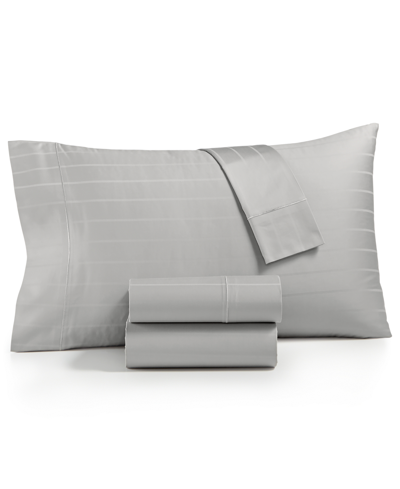 Charter Club Sleep Cool 400 Thread Count Hygrocotton Sheet Set, California King, Created For Macy's In Penguin Grey