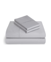 Vivendi 4 Piece Sheet Set, Queen In Platinum