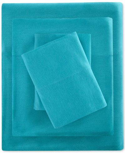 Intelligent Design 3-pc. Jersey-knit Twin Sheet Set Bedding In Teal