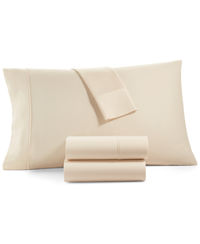 Tranquil Home Willow 1200-thread Count 4-pc. Full Sheet Set, Created For Macy's In Ivory