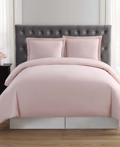 Truly Soft Everyday King Duvet Set Bedding In Blush