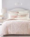 Hotel Collection Illusions Comforter, King, Created For Macy's In Blush