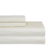 Pointehaven Solid 400 Thread Count Cotton Sateen 4-pc. Sheet Sets, California King In Ivory