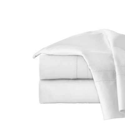 Pointehaven Solid 620 Thread Count Cotton 4-pc. Sheet Set, King In White