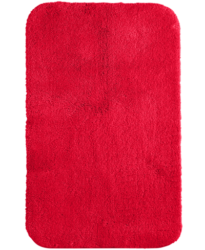 Charter Club Elite Bath Rug, 25.5" X 44", Created For Macy's Bedding In Red Currant