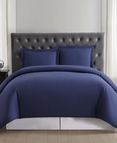 Truly Soft Everyday King Duvet Set Bedding In Navy