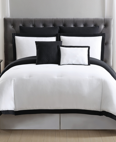 TRULY SOFT EVERYDAY HOTEL BORDER 7-PC. DUVET COVER SET, KING