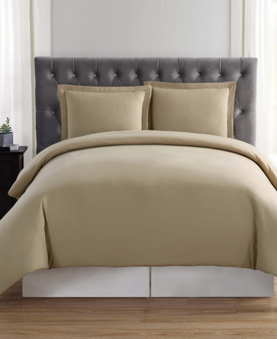 Truly Soft Everyday Twin Xl Duvet Set Bedding In Khaki