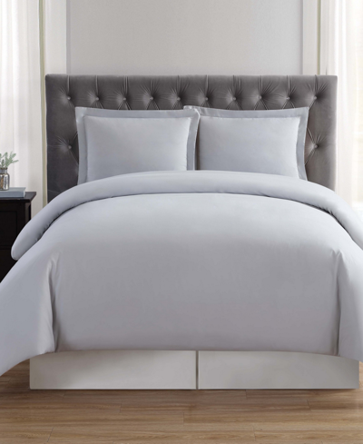 Truly Soft Everyday Full/queen Duvet Set In Silver Grey