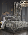 J Queen New York Weston Damask 4-pc. Comforter Set, California King In Lavender