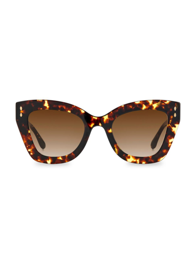 Isabel Marant Avana Acetate Sunglasses In Brown