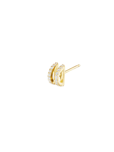Paige Novick Tplt 18k Yellow Gold & Diamond Single-earring