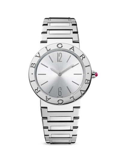 Bvlgari Lady Stainless Steel Medium Bracelet Watch