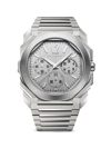 BVLGARI MEN'S OCTO FINISSIMO STAINLESS STEEL CHRONOGRAPH WATCH
