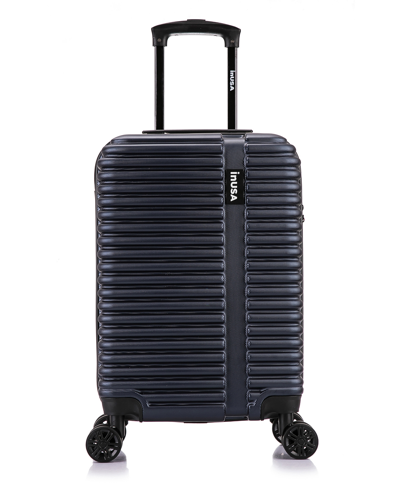 Inusa Ally Lightweight Hardside Spinner Luggage, 20" In Blue
