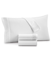 Hotel Collection Chain Links Embroidered 100% Pima Cotton Pillowcase, Standard, Exclusively At Macy's In White