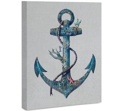 Deny Designs Terry Fan Lost At Sea 16" X 20" Canvas Wall Art
