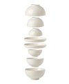 Lenox French Perle Luna Nesting Dinnerware Set, 8 Piece In White