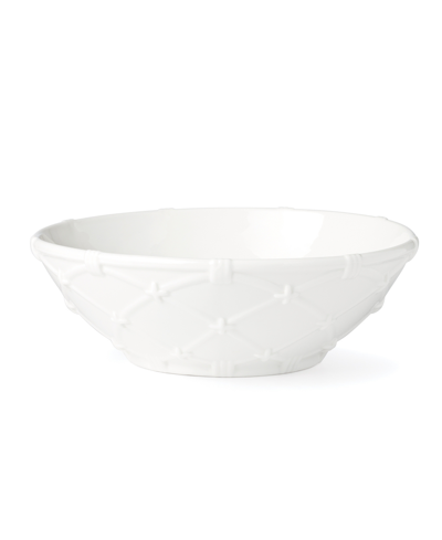 Lenox Wicker Creek Serving Bowl In White