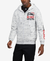 ECKO UNLTD MEN'S BIG AND TALL STACKED UP SHERPA HOODIE