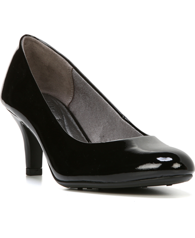 Lifestride Parigi Womens Comfort Pumps In Black Faux Patent