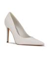 Nine West Women's Bridal Arlene Pointy Toe Pumps Women's Shoes In Ivory Lace