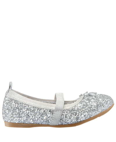 Nina Esther-t Little Girls Ballet In Silver Shimmer