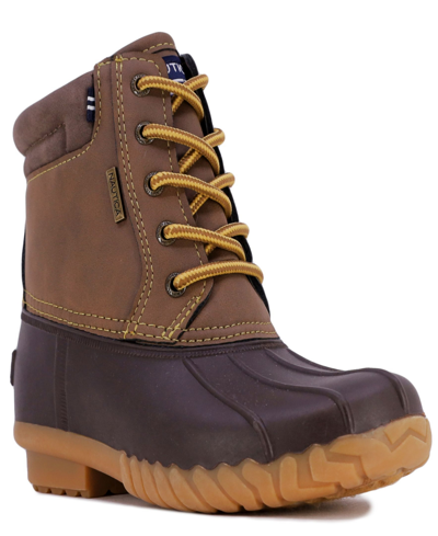 Nautica Little Boys Channing Boots In Brown
