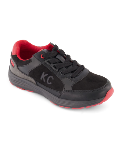 Kenneth Cole New York Little Boys Brendan Jogger Sneakers In Black