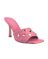 Marc Fisher Dacorin Womens Studded Heels In Coral