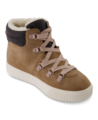 Kenneth Cole New York Little Girls Ashley Hiker Boots In Taupe