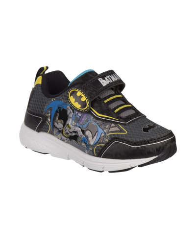 Dc Comics Toddler Boys Batman Sneakers In Black-yellow
