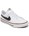 Nike Court Legacy Low-top Sneakers In White/black