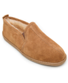 Minnetonka Genuine Shearling Lined Slipper In Tan