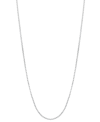 MACY'S 16" MIRROR BOX CHAIN (5/8MM) IN 14K WHITE GOLD