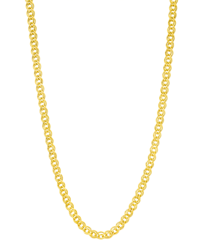 Macy's 20" Nonna Link Chain Necklace (3-3/4mm) In 14k Gold In Yellow Gold