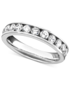 MACY'S DIAMOND CHANNEL BAND (1 CT. T.W.) IN 14K WHITE OR YELLOW GOLD