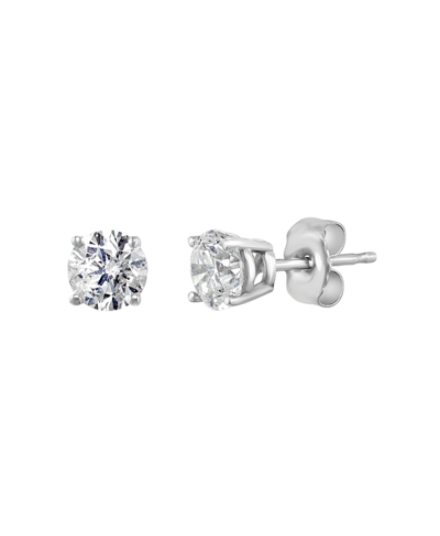 Effy Collection Effy Diamond (1 Ct. T.w.) Stud Earrings In 14k White Gold