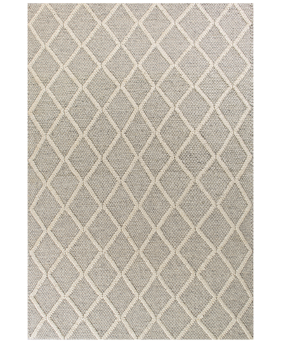 Kas Cortico Diamonds 7'6" X 9'6" Area Rug In Grey