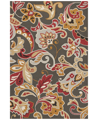 Kas Harbor Flora 4213 Taupe 2' X 3' Indoor/outdoor Area Rug