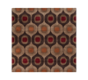Surya Forum Fm-7170 Dark Brown 4' Square Area Rug In Dark Brown