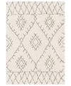 Surya Serengeti Shag Sgt-2301 White 7'10" X 10'3" Area Rug In White