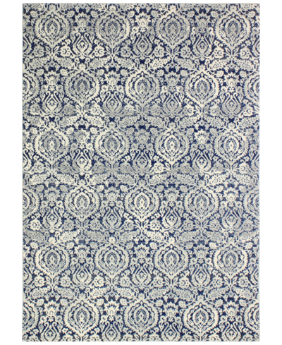 Bb Rugs Medley 5440a Dark Blue 5' X 7'6" Area Rug