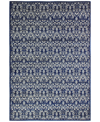 Bb Rugs Medley 5439a Dark Blue 7'6" X 9'6" Area Rug In Dark Blue