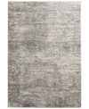 Km Home Waterside Dune 2'3" X 7'7" Runner Area Rug In Grey