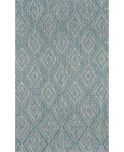 Madcap Cottage Lake Palace Rajastan Weekend 5'3" X 7'6" Indoor/outdoor Area Rug In Light Blue