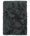 D Style Impact Ia100 5' X 7' 6" Shag Area Rug In Midnight